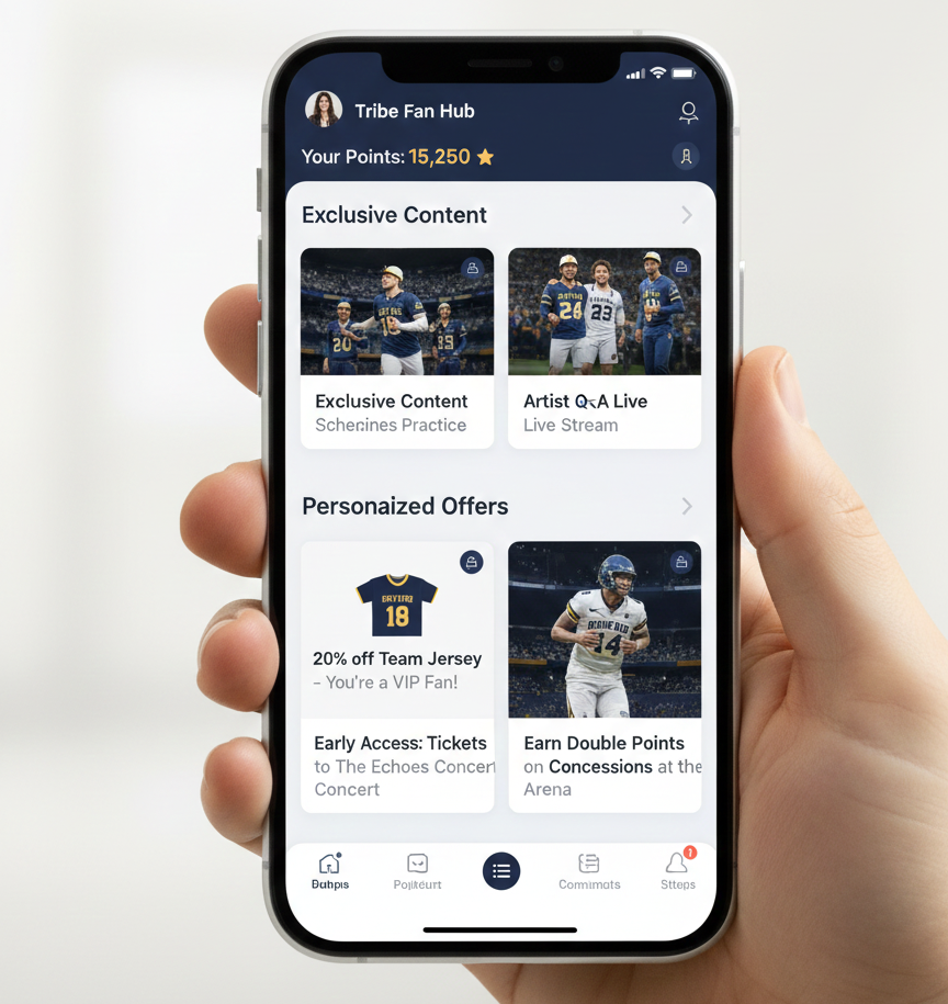 Engage fans marketing channel